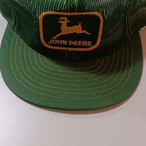 John Deere Green and Yellow Mesh Hat